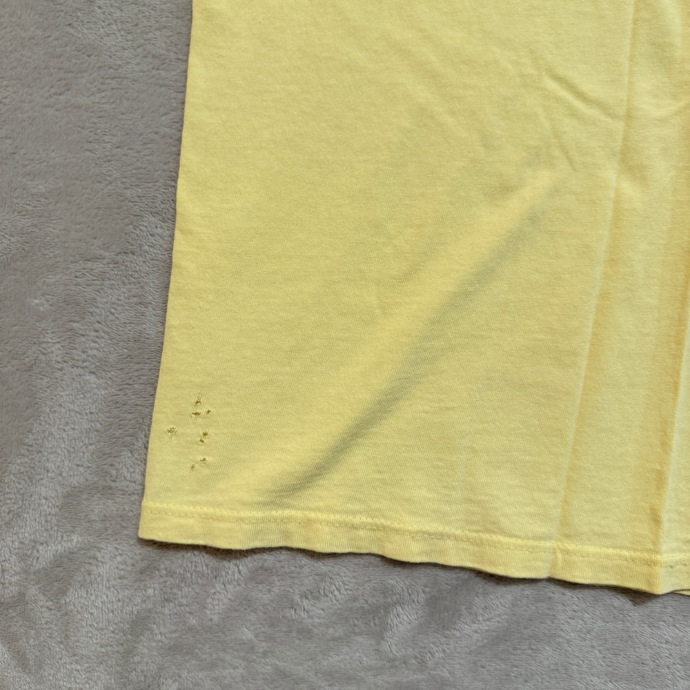 VTG Mossimo Punchin The Clown T-Shirt Men L Yellow Limited Edition Grunge 90 USA - Picture 6 of 10